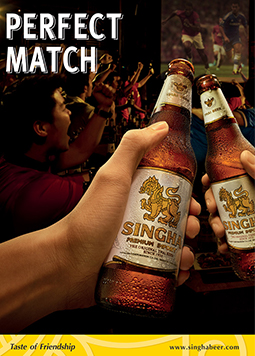 Singha Print Advertisements