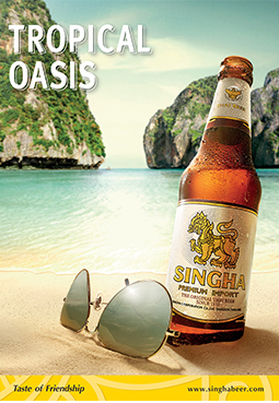 Singha Print Advertisements