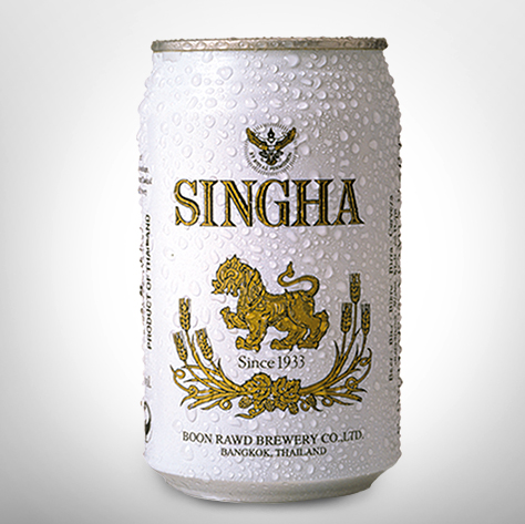 Vintage Singha Beer Can